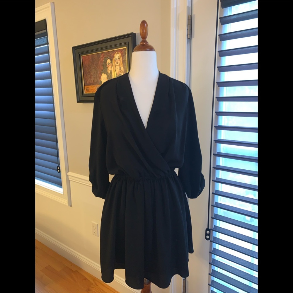 Rachel Roy Long Sleeve Mini Dress - Medium